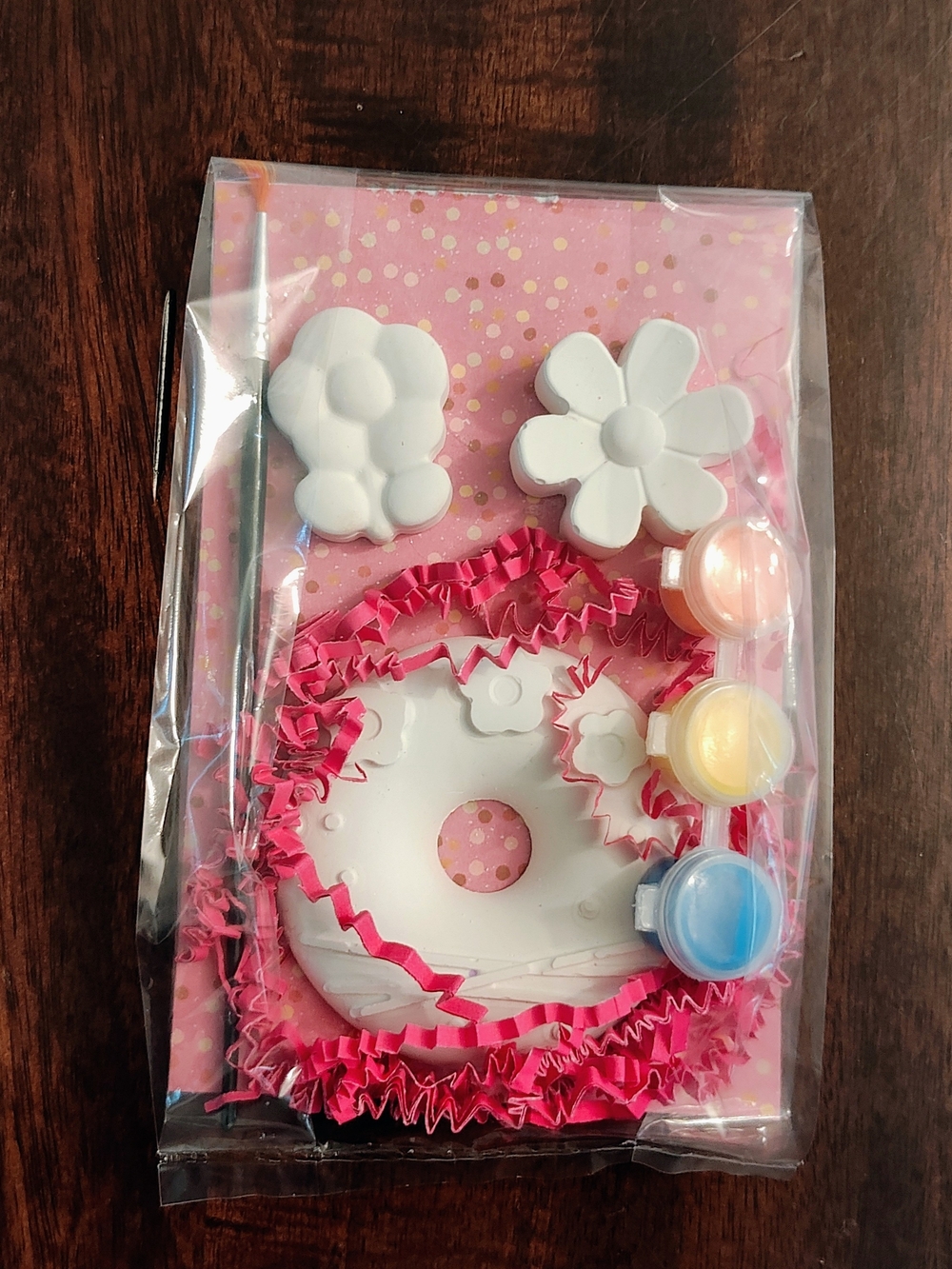 Kids Flower Paint-Your-Own Donut And Flowers
